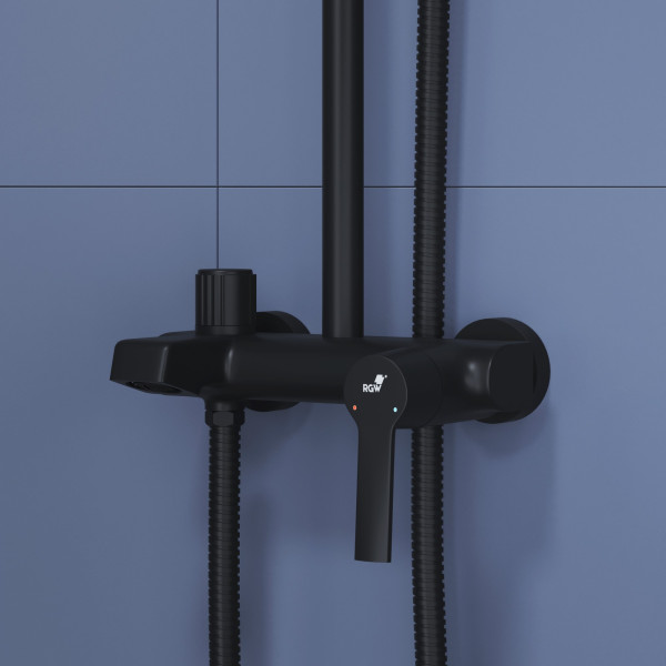 Душевая система RGW Shower Panels черный (51140131-04)