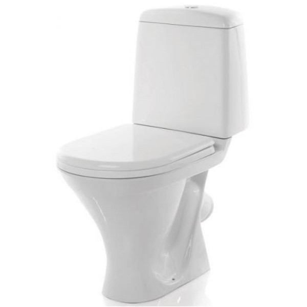 Унитаз-компакт Sanita Аттика стандарт 605х337х780 с сиденьем полипропилен, косой выпуск Унитаз-компакт Sanita Аттика стандарт 605х337х780 с сиденьем полипропилен, косой выпуск