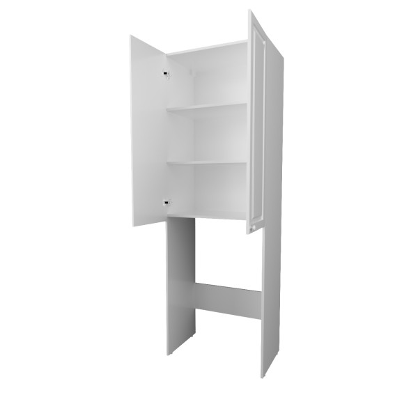Шкаф напольный 1Marka Wall Classic 670*410*1980 белый (У79534) Шкаф напольный 1Marka Wall Classic 670*410*1980 белый (У79534)