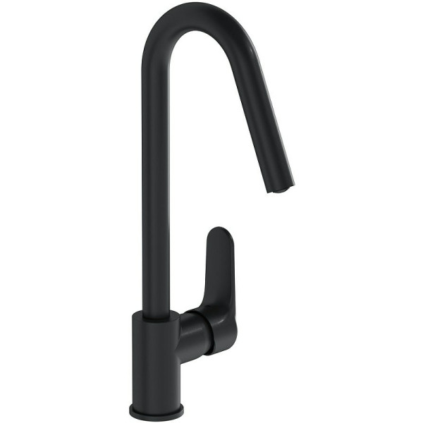 Смеситель для кухни Vitra Root Round матовый черный (A4274236EXP)