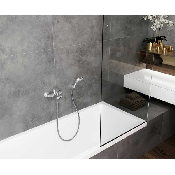 Смеситель для ванны и душа Hansgrohe Vernis Bl хром (71440000)