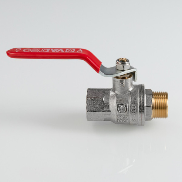 Кран 1/2" ВН шаровый Valtec ГОСТ (красная ручка) VT.415.N.04 Кран 1/2" ВН шаровый Valtec ГОСТ (красная ручка) VT.415.N.04