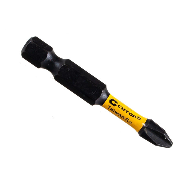 Бита торсионная PH2 50 мм (сталь, 2 шт) CUTOP Profi Plus (84-348)