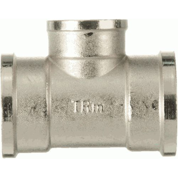 Тройник переходной 1"х3/4"х1" TeRma (никель) (06124) Тройник переходной 1"х3/4"х1" TeRma (никель) (06124)
