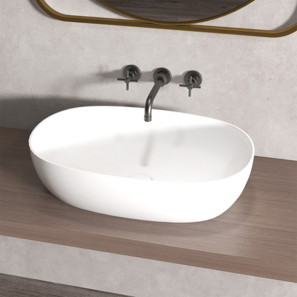 Раковина накладная Stein (белый матовый) Раковина накладная Stein (белый матовый)