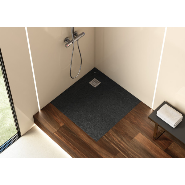 Душевой поддон Roca Terran 90x90x28 профиль черный (AP1033843840140) Душевой поддон Roca Terran 90x90x28 профиль черный (AP1033843840140)