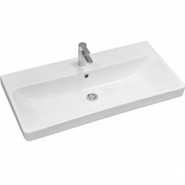 Тумба-умывальник Aquaton Оливия 90 Дуб Ойстер/1WH501629 Раковина Адриана 90 (1A2544K0OLUG0)