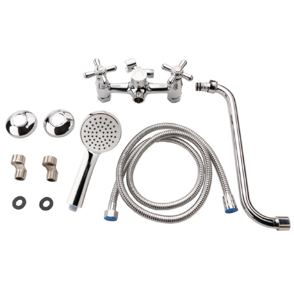 Смеситель для ванны и душа Melodia della vita Cross хром (MDV32541) Смеситель для ванны и душа Melodia della vita Cross хром (MDV32541)