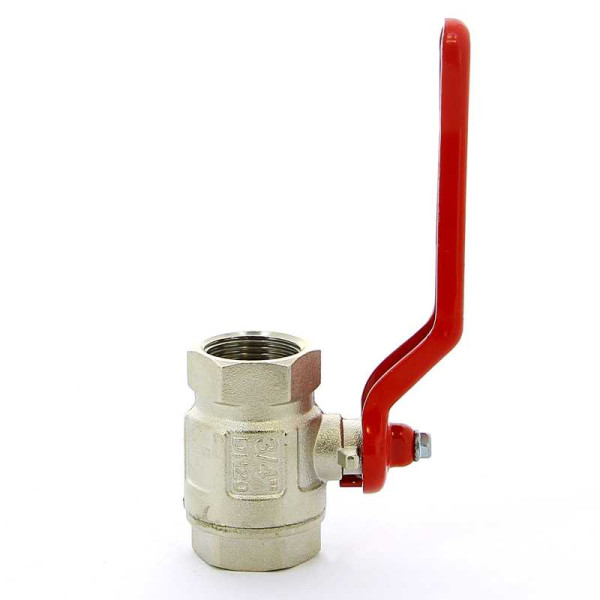 Кран Itap 3/4" ВВ шаровый Ideal (красная ручка) (0900034)