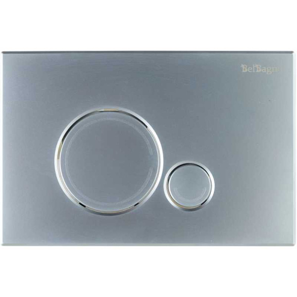 Клавиша смывная BelBagno Sfera хром матовый (BB016-SR-CHROME.M)