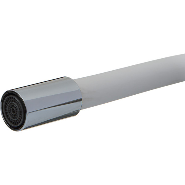 Излив Melodia гибкий белый 49см (MKP20646)