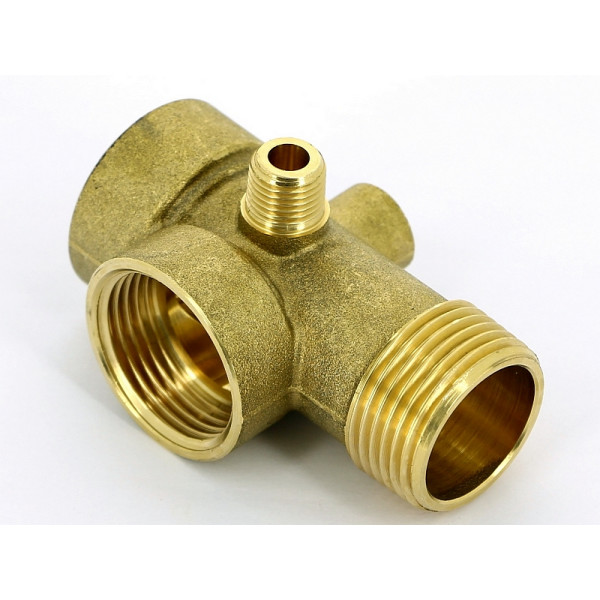 Соединение пятиходовое 1" (82 мм.) Tiemme (латунь) 1500163 / 1510G058206 Соединение пятиходовое 1" (82 мм.) Tiemme (латунь) 1500163 / 1510G058206