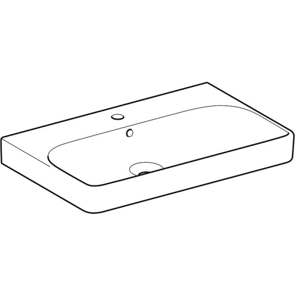 Раковина Geberit Smyle Square 90x48 (500.251.01.1) Раковина Geberit Smyle Square 90x48 (500.251.01.1)