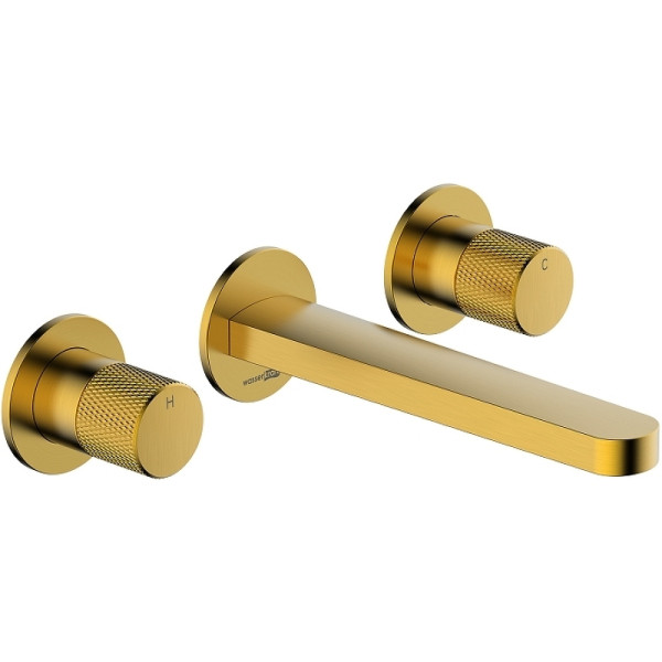 Смеситель для раковины WasserKRAFT Schunter золотой (8245)