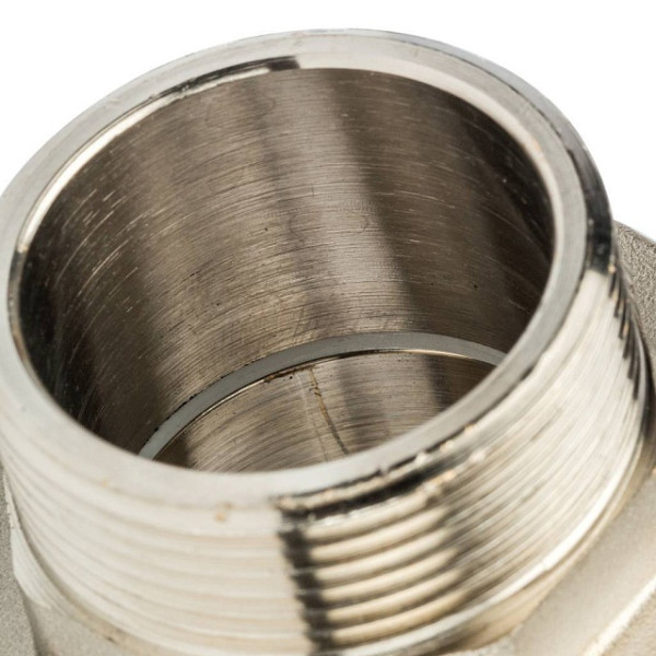 Кран 1 1/2" ВН шаровый Stout (черная ручка, полнопроходной) (SVB-0003-000040)