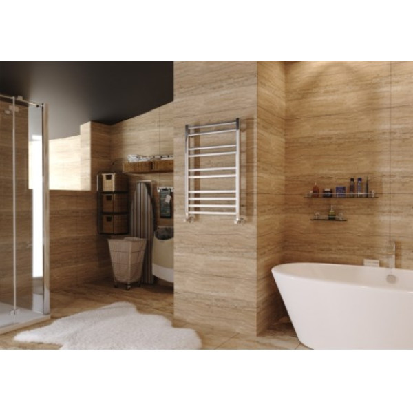 Полотенцесушитель водяной Velar Аквилон 800x400 полка+3+4 хром