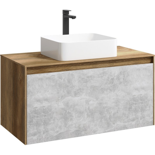 Тумба подвесная Aqwella Mobi 1000x500x510 дуб балтийский (MOB0110DB)