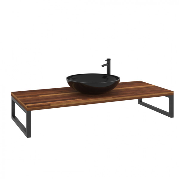 Консоль под раковину Orka Kestel 1200x500x210 орех (3001042)