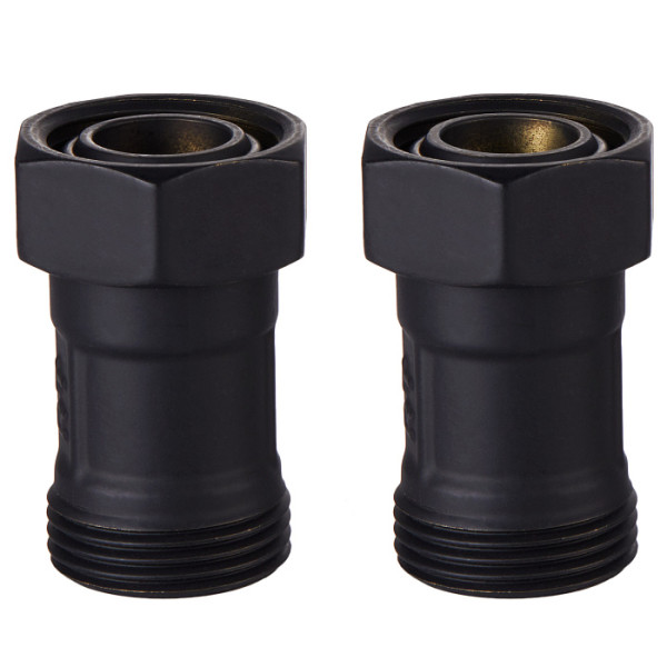 Комплект фитингов со встроенным шаровым краном Royal Thermo 3/4"х3/4"EK (черный) (RANPP13434BL) Комплект фитингов со встроенным шаровым краном Royal Thermo 3/4"х3/4"EK (черный) (RANPP13434BL)