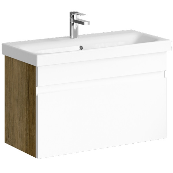 Тумба подвесная Aqwella Smart 800x380x510 дуб балтийский (SRT0108DB)