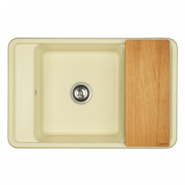 Мойка для кухни врезная Aquaton Беллис 510x780x250 шампань (1.A725.0.32B.S29.0)