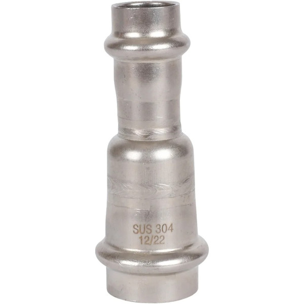 Муфта переходная 22х15 Rommer из нержавеющей стали (пресс) (RSS-0018-002215) Муфта переходная 22х15 Rommer из нержавеющей стали (пресс) (RSS-0018-002215)