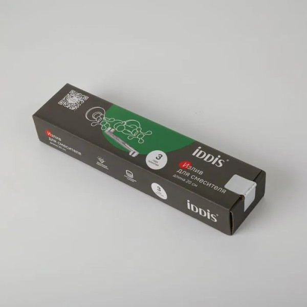 Излив для ванны IDDIS Optima Home 200 мм плоский поворотный (995F20C2SM) Излив для ванны IDDIS Optima Home 200 мм плоский поворотный (995F20C2SM)