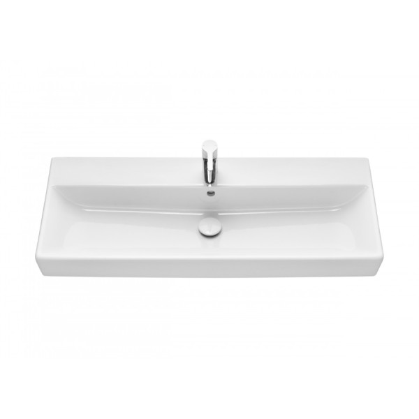 Раковина накладная Roca Oleta 100x39x16,3 белая (7.3274.C.60.Y)
