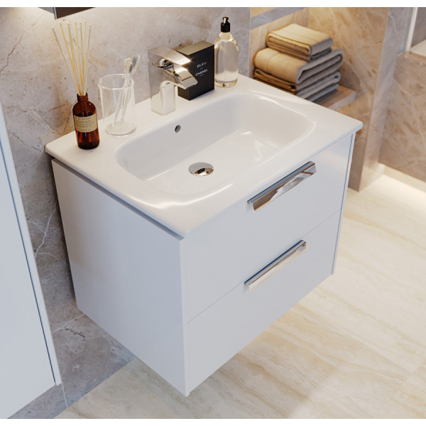 Тумба подвесная Roca Lago 591x449x490 белый (7.8572.9.580.6)