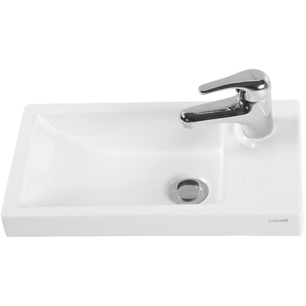 Раковина встраиваемая Creavit белая (TP025-00CB00E-0000)