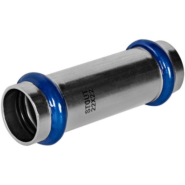 Муфта надвижная 22 Stout SSS-2019 ВПр (нерж.ст., пресс) SSS-2019-000022 Муфта надвижная 22 Stout SSS-2019 ВПр (нерж.ст., пресс) SSS-2019-000022