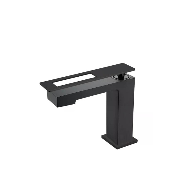 Смеситель для раковины Boheme Q B (черный) (141-BB)