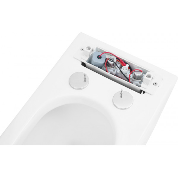 Унитаз напольный ABBER Rechteck белый с импульсным смывом (AC1213P)