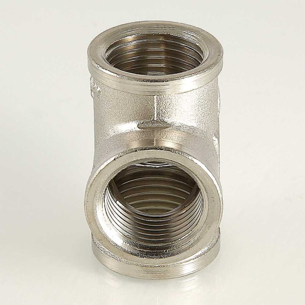 Крестовина 3/4" Valtec (никель) (VTr.760.N.0005) Крестовина 3/4" Valtec (никель) (VTr.760.N.0005)