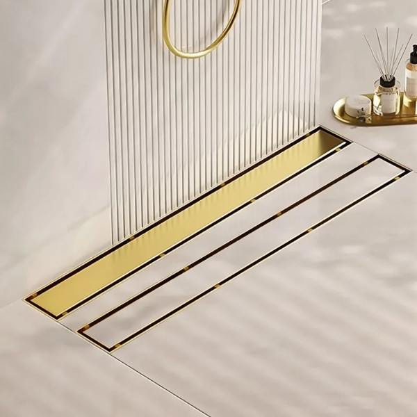 Лоток душевой Rea Neox pro 900 gold  золото глянец. (REA-G2739)