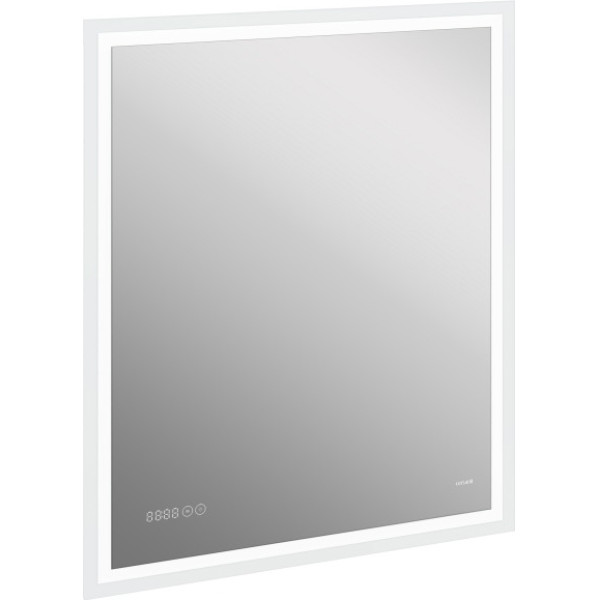 Зеркало Cersanit LED 080 Design Pro 70x85 с подсветкой с часами с антизапотеванием Зеркало Cersanit LED 080 Design Pro 70x85 с подсветкой с часами с антизапотеванием