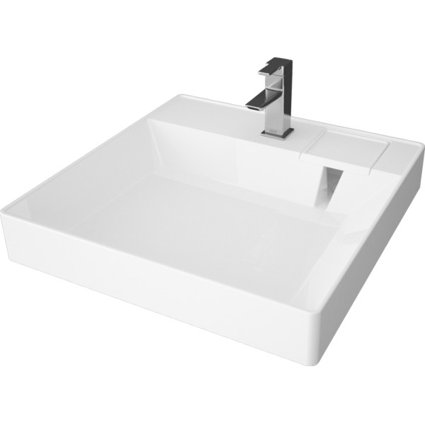 Раковина подвесная Azario Sharp 50x10x60 белая (111.153.00.1) Раковина подвесная Azario Sharp 50x10x60 белая (111.153.00.1)