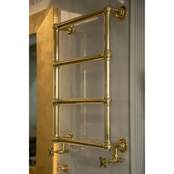 Полотенцесушитель водяной Boheme Imperiale 568x123 G (золото) (719)