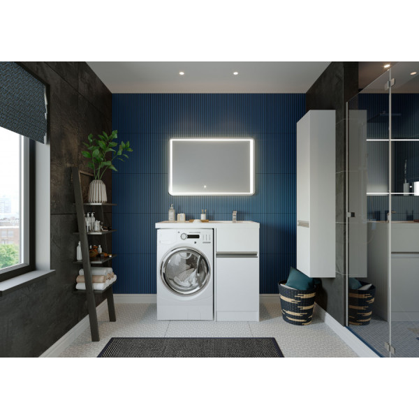 Тумба напольная Aquaton Лондри 420x496x860 белый (1.A236.0.01L.H01.0)