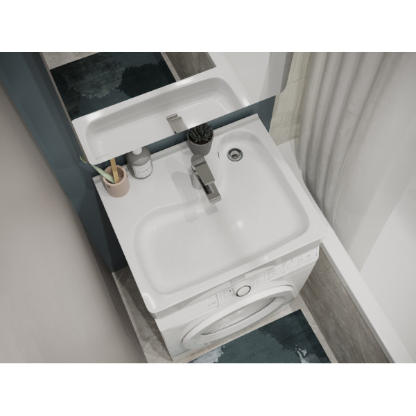 Раковина над стиральной машиной Santek Клио 600x515x140 белая (1WH501769)