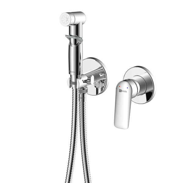 Смеситель с гигиеническим душем Lemark Verba встраиваемый хром (LM11419C)