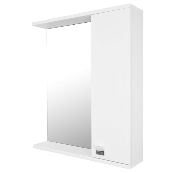 Шкаф зеркальный Loranto София 60 60х70х15,5 правосторонний белый (CS0077141)