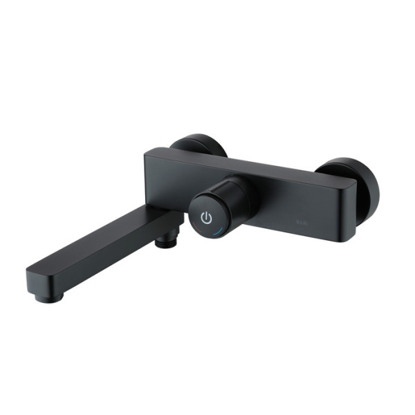 Смеситель для ванны Iddis Slide с управлением Push Control черный матовый (SLIBLBTi02WA) Смеситель для ванны Iddis Slide с управлением Push Control черный матовый (SLIBLBTi02WA)