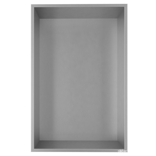 Ниша настенная скрытая Abber Nischen 30x12x46 сталь брашированная (AN3001BST) Ниша настенная скрытая Abber Nischen 30x12x46 сталь брашированная (AN3001BST)