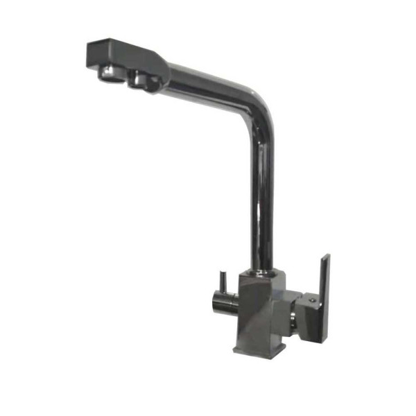 Смеситель для кухни Fashun с переключателем на фильтр хром (A4355)