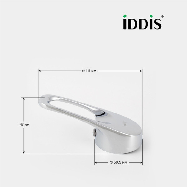 Ручка для смесителя 40 мм хром Iddis (99440C02SM) Ручка для смесителя 40 мм хром Iddis (99440C02SM)