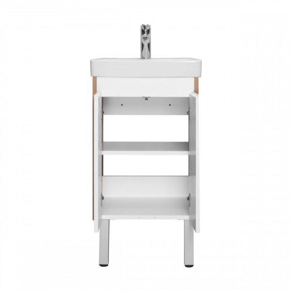 Тумба подвесная Aquaton Сканди 432x427x603 белый, дуб рустикальный (1.A278.7.01S.DZ9.0) Тумба подвесная Aquaton Сканди 432x427x603 белый, дуб рустикальный (1.A278.7.01S.DZ9.0)