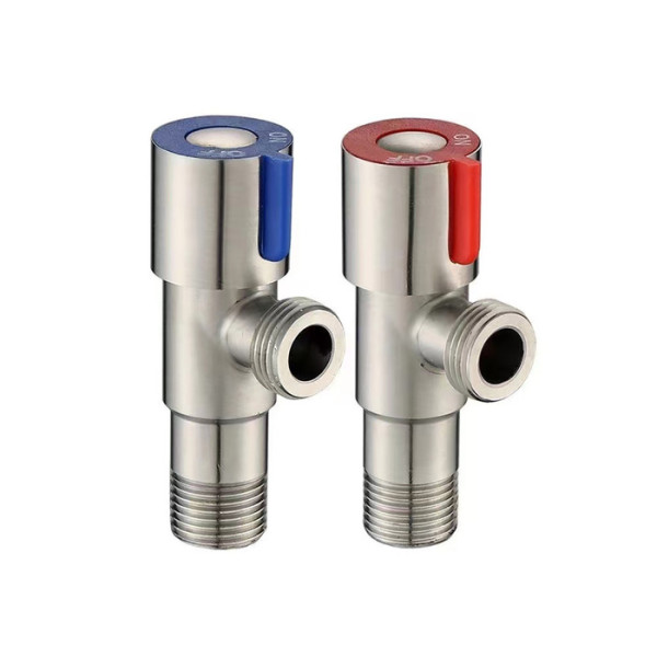 Кран угловой с отражателем 1/2"x1/2" кран-букса нержавеющая сталь 2 шт Iddis (910S0Z5C2CZ)