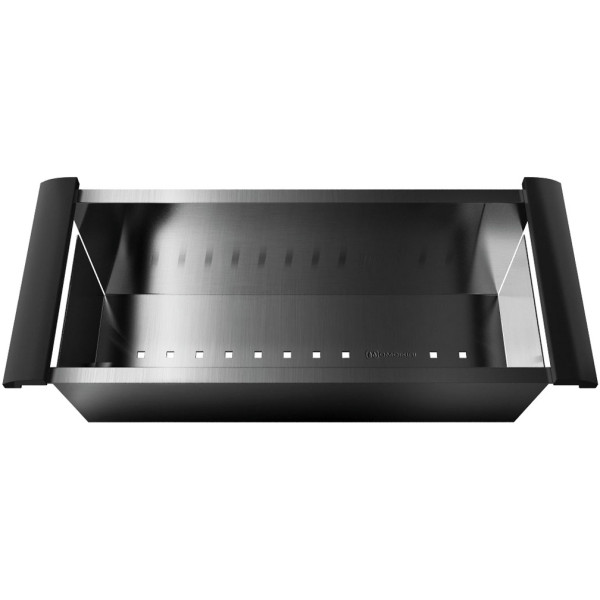 Коландер Omoikiri CO-02-GM 420х190х111 вороненая сталь (4999004) Коландер Omoikiri CO-02-GM 420х190х111 вороненая сталь (4999004)