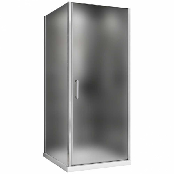 Душевой уголок Abber Sonnenstrand 90x80 стекло матовое, профиль профиль хром (AG04080M-S90M)